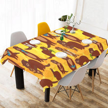 Load image into Gallery viewer, Wild Life Of Otter Pattern Tablecloth