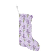 Load image into Gallery viewer, A Garden Of Lavender Pattern Background Christmas Stocking