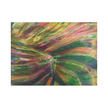 Load image into Gallery viewer, Abstract Colorful Glass Color Mixture Design Placemat