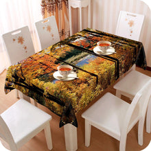 Load image into Gallery viewer, 3D Colorful Trees 414 Tablecloths Wallpaper AJ Wallpaper 
