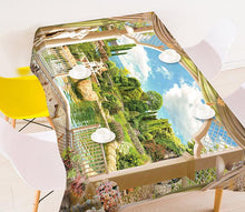 Load image into Gallery viewer, 3D Pavilion Scenery 458 Tablecloths Wallpaper AJ Wallpaper 
