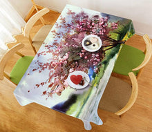 Load image into Gallery viewer, 3D Flowers Tree Painting 822 Tablecloths Wallpaper AJ Wallpaper 
