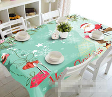 Load image into Gallery viewer, 3D Merry Christmas 1190 Tablecloths Wallpaper AJ Wallpaper 
