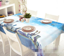 Load image into Gallery viewer, 3D City Scenery 1218 Tablecloths Wallpaper AJ Wallpaper 
