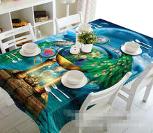 Load image into Gallery viewer, 3D Trophy Peacocks 960 Tablecloths Wallpaper AJ Wallpaper 
