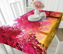 Load image into Gallery viewer, 3D Red Trees 824 Tablecloths Wallpaper AJ Wallpaper 
