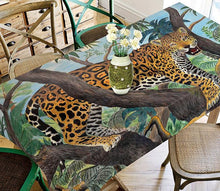 Load image into Gallery viewer, 3D Tree Leopard 806 Tablecloths Wallpaper AJ Wallpaper 
