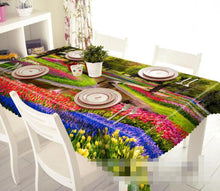 Load image into Gallery viewer, 3D Riverside Flowers 1280 Tablecloths Wallpaper AJ Wallpaper 
