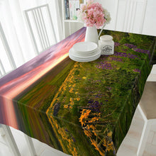 Load image into Gallery viewer, 3D Slope Flowers 117 Tablecloths Wallpaper AJ Wallpaper 
