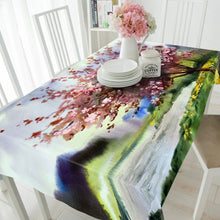 Load image into Gallery viewer, 3D Flowers Tree Painting 822 Tablecloths Wallpaper AJ Wallpaper 
