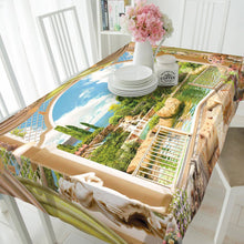 Load image into Gallery viewer, 3D Pavilion Scenery 458 Tablecloths Wallpaper AJ Wallpaper 
