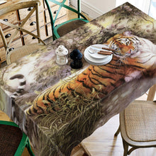 Load image into Gallery viewer, 3D Resting Tiger 376 Tablecloths Wallpaper AJ Wallpaper 
