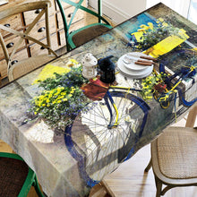 Load image into Gallery viewer, 3D Bike Flowers 183 Tablecloths Wallpaper AJ Wallpaper 
