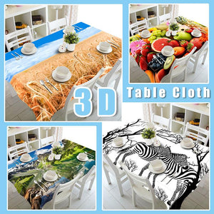 3D Lion Couple 1220 Tablecloths Wallpaper AJ Wallpaper 