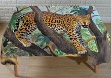 Load image into Gallery viewer, 3D Tree Leopard 806 Tablecloths Wallpaper AJ Wallpaper 
