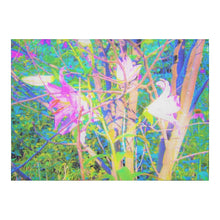 Load image into Gallery viewer, Abstract Oriental Lilies In My Rubio Garden Design Tablecloth
