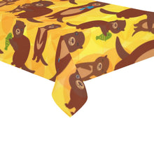 Load image into Gallery viewer, Wild Life Of Otter Pattern Tablecloth
