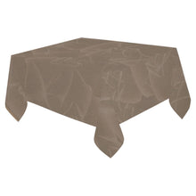 Load image into Gallery viewer, Cool Art Quincy Tobacco Brown Design Tablecloth
